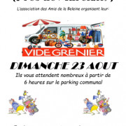 Vide-grenier des amis de la Beleine